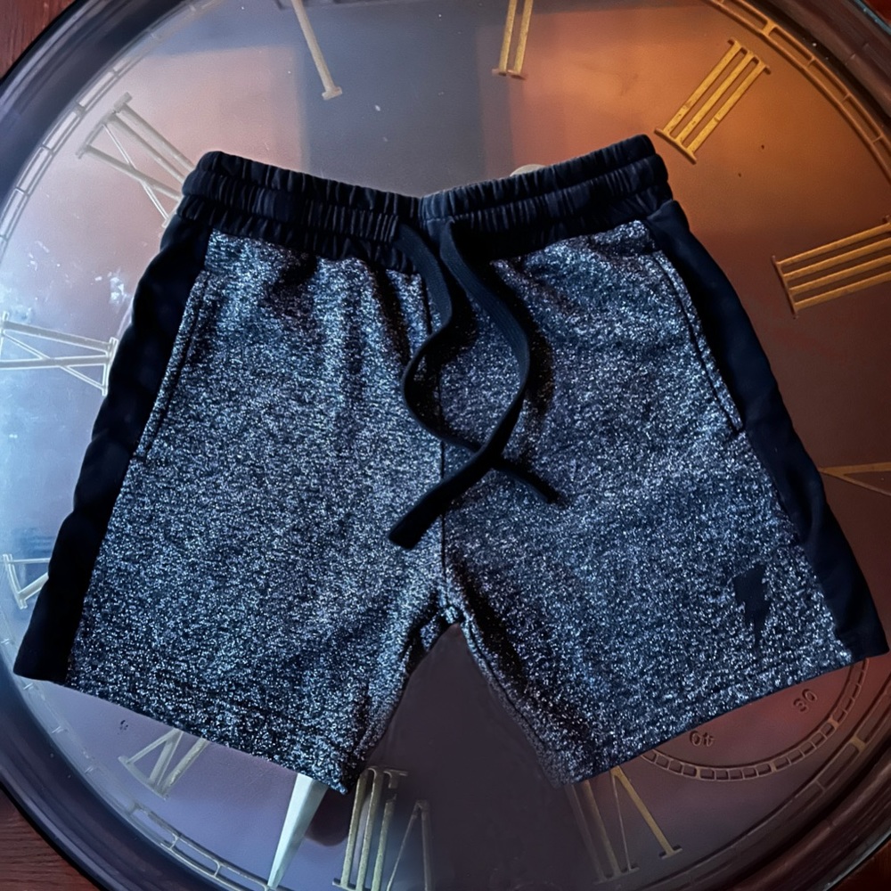 Andrew Christian Training shorts LIGHTNING SPARKLE TRAINING SHORTS size small